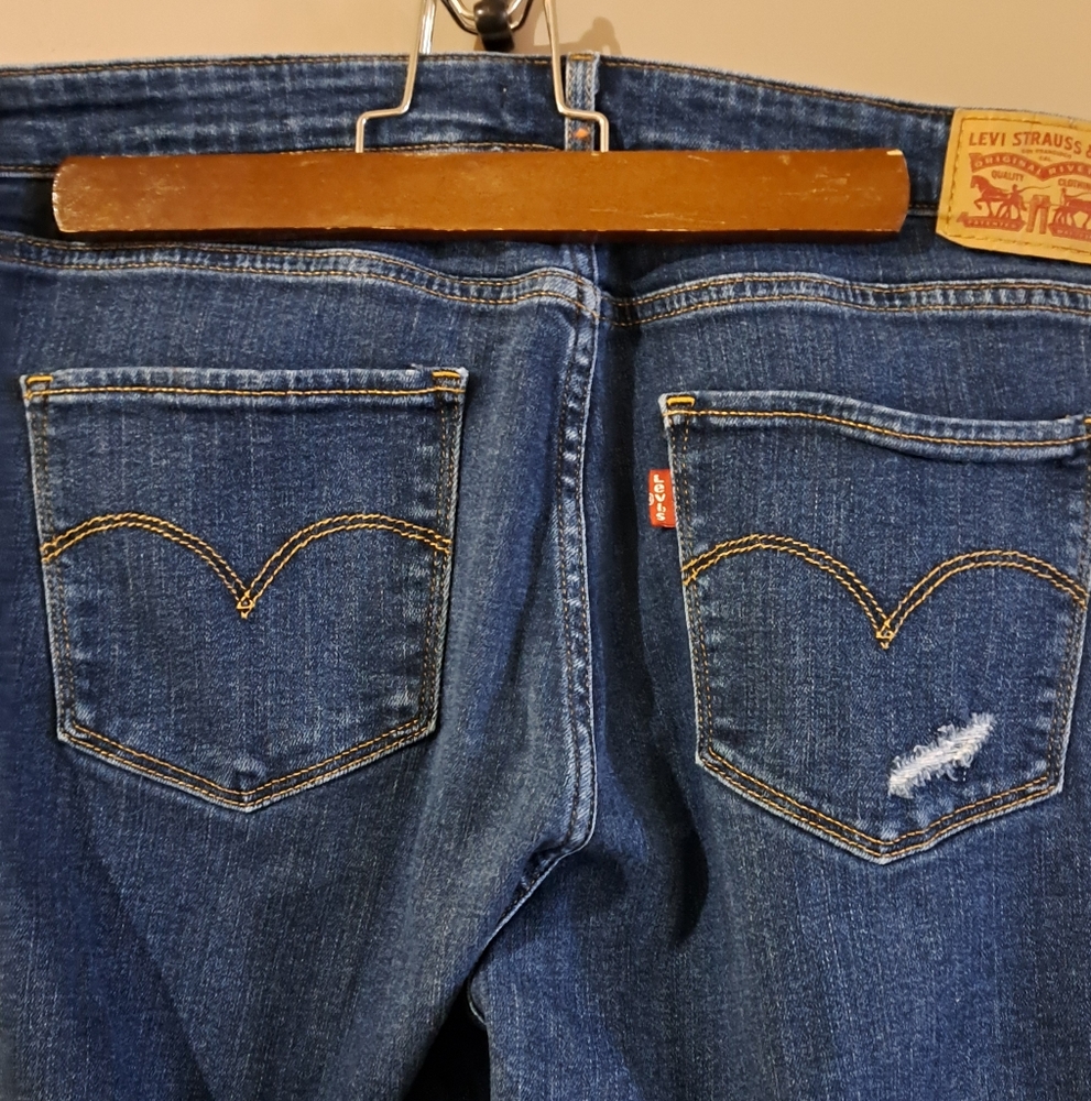 Levi's Distressed Denim Jeans